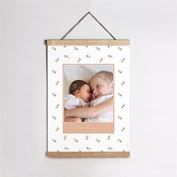Affiche naissance Ma petite soeur réf.N260553