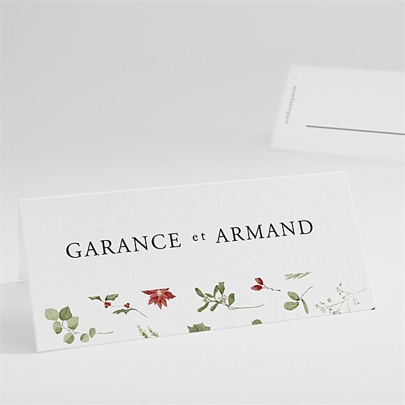Marque-place mariage Ronde fleurie réf.N4401036