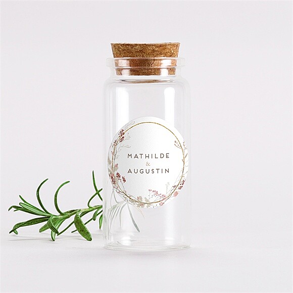 Mignonette mariage Couronne d'automne sticker réf.N3602533