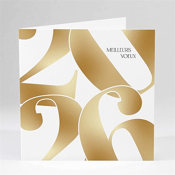 Carte de voeux Année brillante réf.N451678