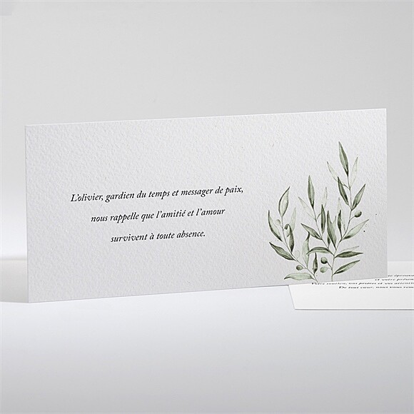 Remerciement décès Olivier éternel réf.N131173