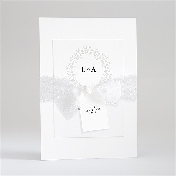 Faire-part mariage Sublime superposition réf.N99175