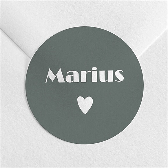 Sticker naissance Haut en rayures réf.N3602537