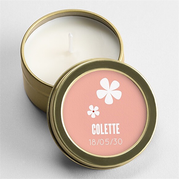 Bougie baptême Charité or réf.N3602551