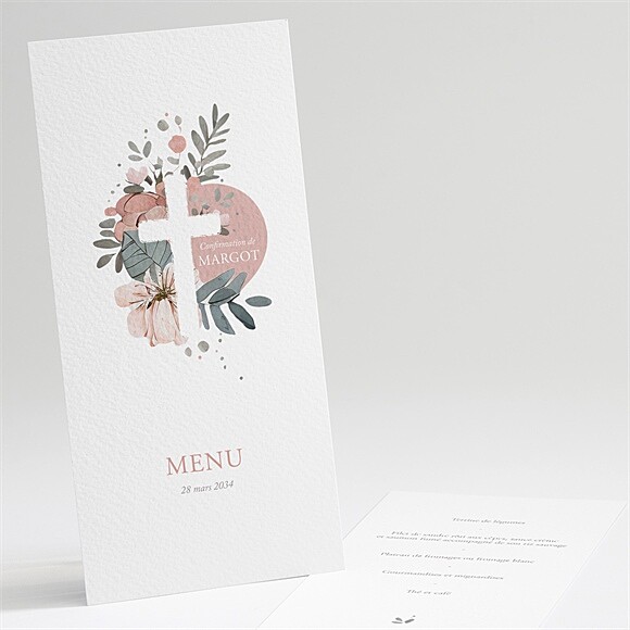 Menu confirmation Espérance réf.N221393