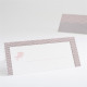 Tischkarte Taufe Matrose in Rosa ref.N440567
