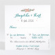 Antwortkarte Hochzeit Bohemian ref.N3001427