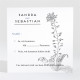 Antwortkarte Hochzeit Herbarium ref.N3001446