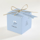 Geschenkbox Taufe Ring der Natur Blau ref.N340165