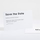 Save the Date Karte Pures Design ref.N16166
