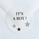 Sticker Geburt Super Boy ref.N36086