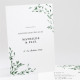Einladung Silberhochzeit Florale Zartheit ref.N241179