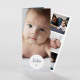 Geburtskarte Foto-Collage - Fotosteifen ref.N98112
