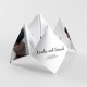 Hochzeitseinladung Liebespaar - Origami ref.N33075