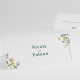 Tischkarte Hochzeit Wilde Blumen ref.N440833
