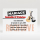 Carton d'invitation mariage Rock and Love réf.N12051