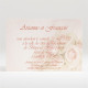 Carton d'invitation mariage Le bouquet réf.N120142
