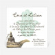 Carton d'invitation mariage Lampe merveilleuse réf.N300158