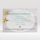 Carton d'invitation mariage Féerie d'étoiles réf.N120218