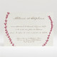 Carton d'invitation mariage Oui encadré original réf.N120235