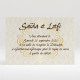 Carton d'invitation mariage Gris et or réf.N120249